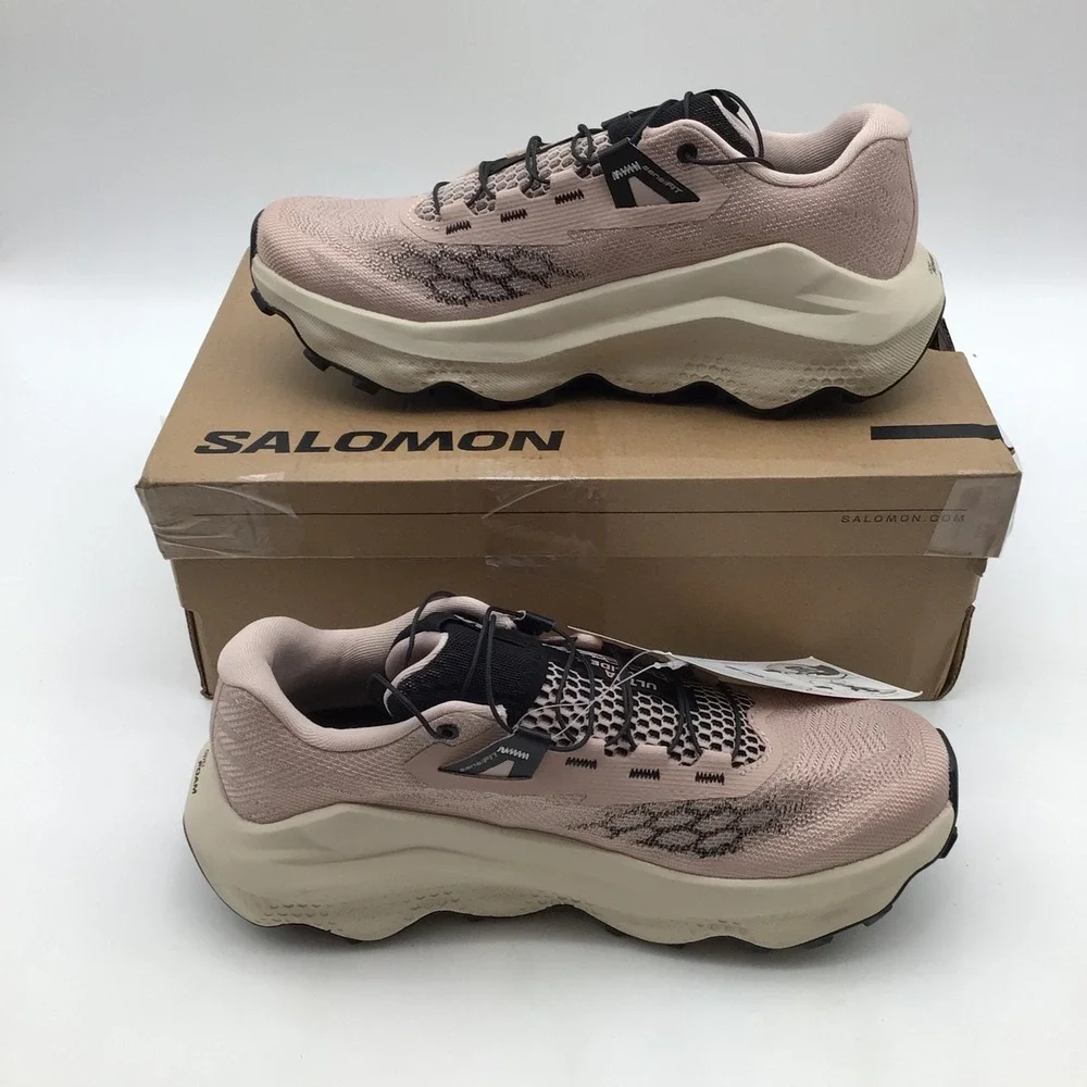 Salomon Ultra Glide 4 W Womens Trail Running Shoes Gray Tapioca Size 7 NEW